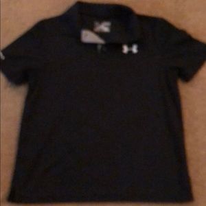 Boys Under Armour Polo Collar Shirt